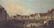 The Old Market Square in Dresden, Bernardo Bellotoo